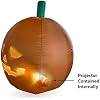 Inflatable Jabberin' Jack 5 Foot Tall Talking Animated Pumpkin with 56 Inch HD Screen and Built in Projector + Speaker Includes 80 Minutes of Content