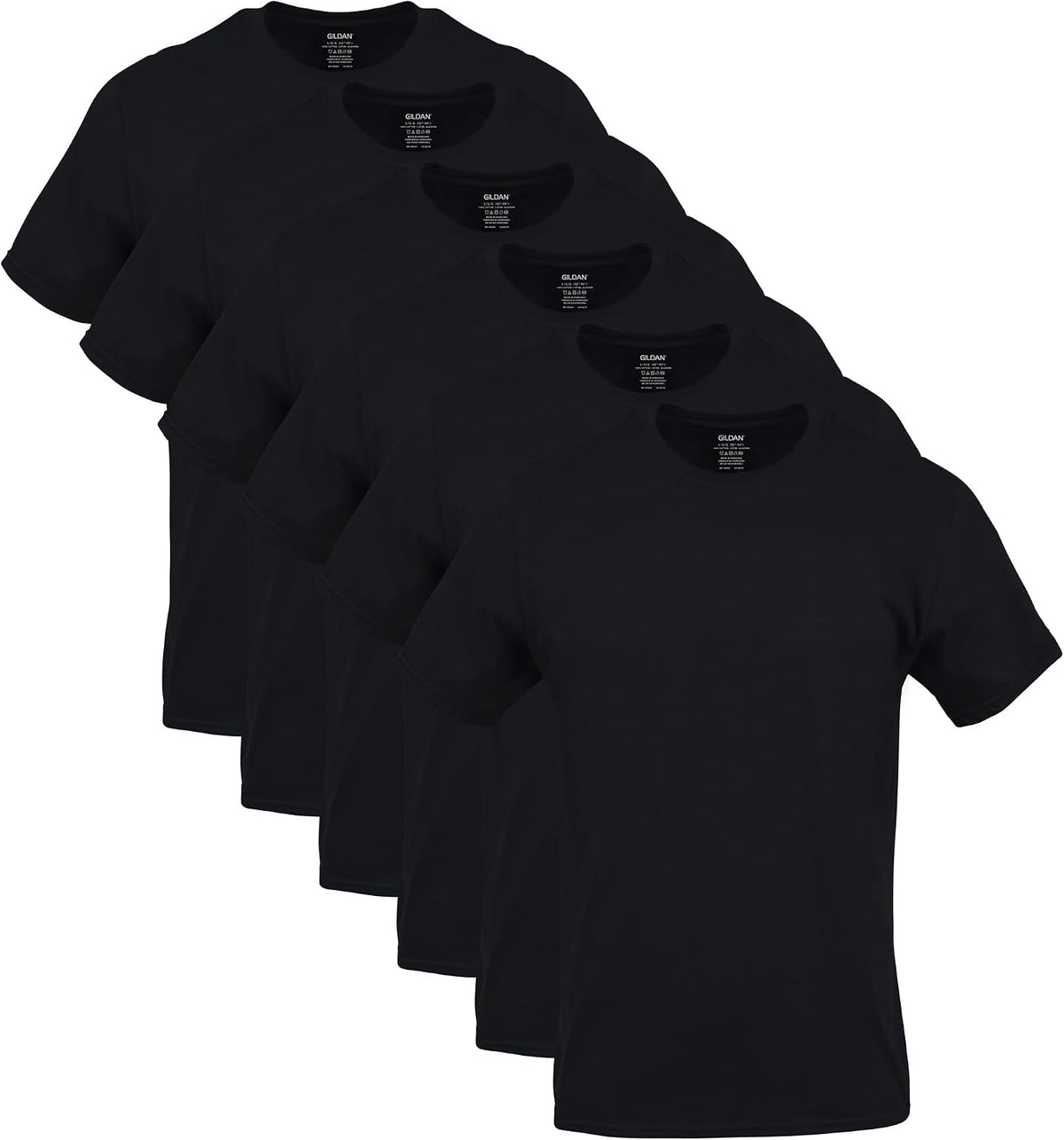 Gildan Men's Crew T-Shirts, Multipack (G1100)