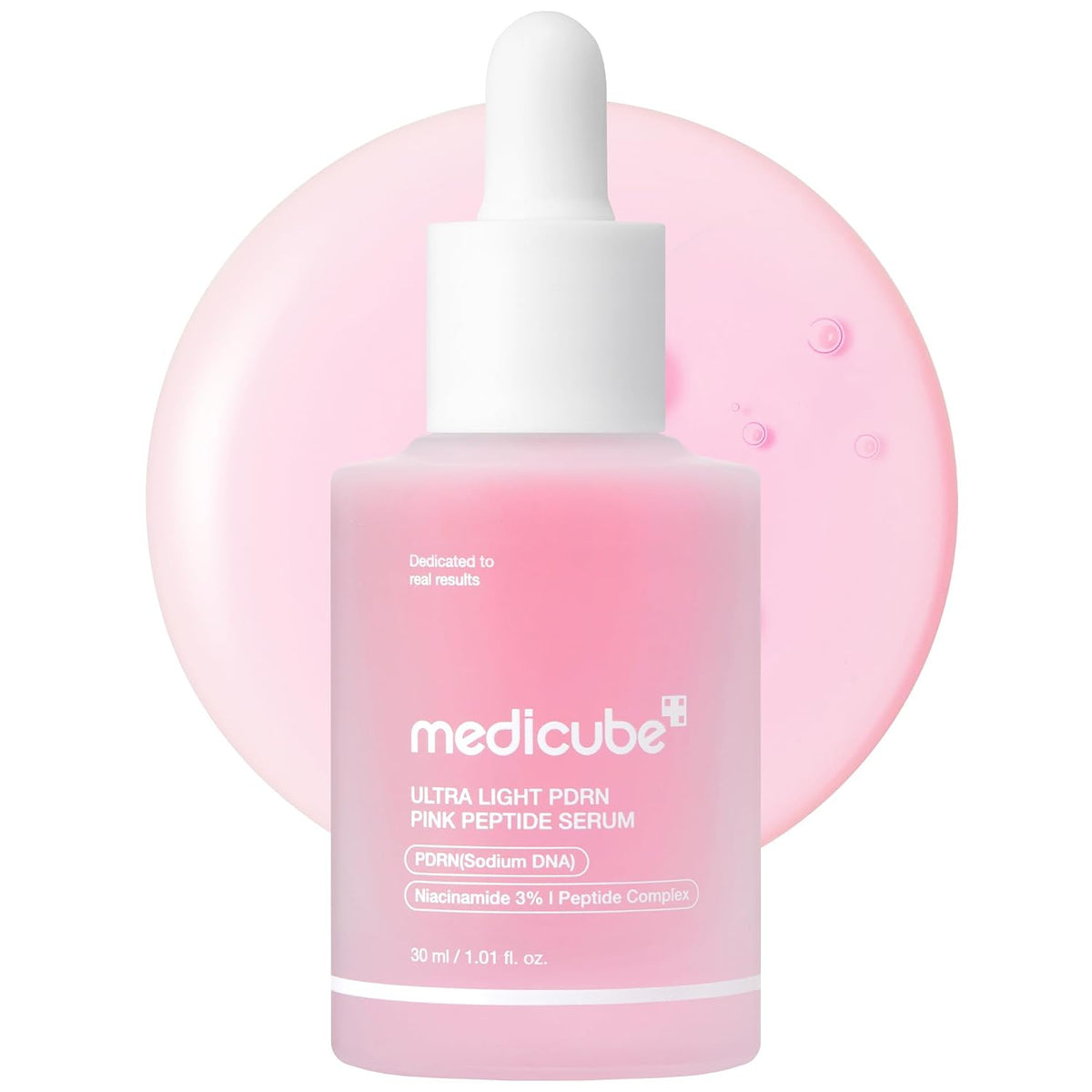 medicube PDRN Pink Peptide Serum with Salmon DNA, Lightweight Watery Serum