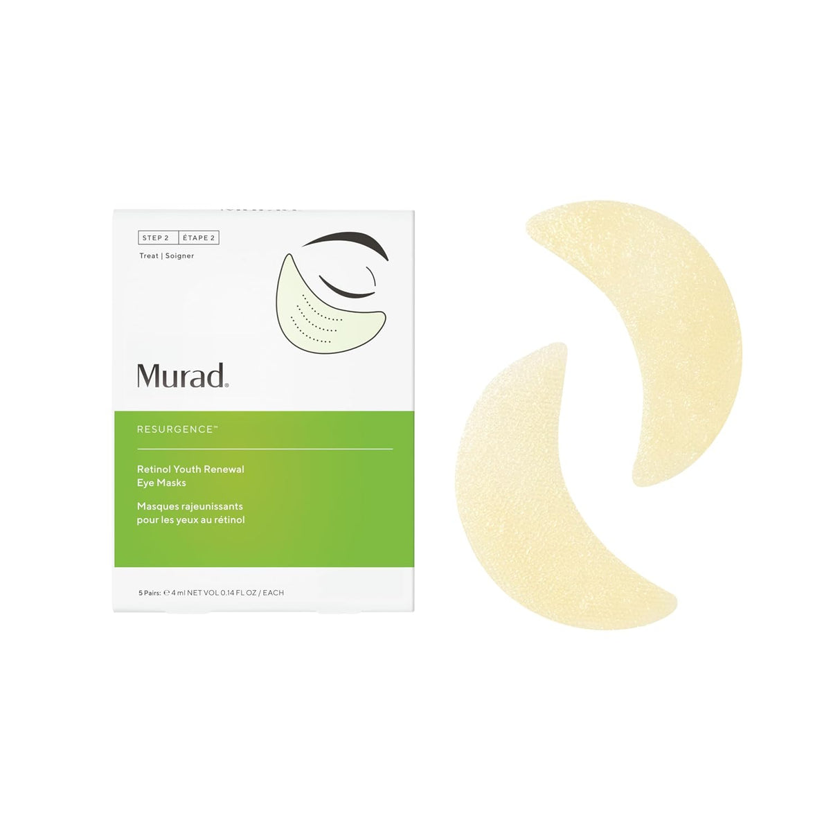 Murad Retinol Youth Renewal Eye Masks - Retinol for Firming
