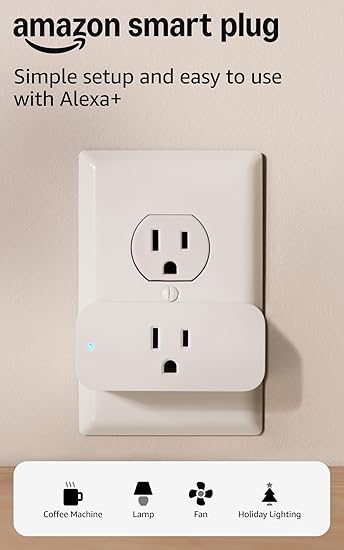 Amazon Smart Plug – Works with Alexa