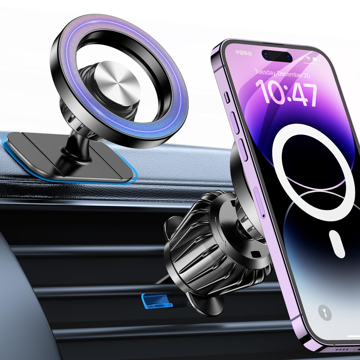 Kaistyle MagSafe Magnetic Car Phone Mount – Dash