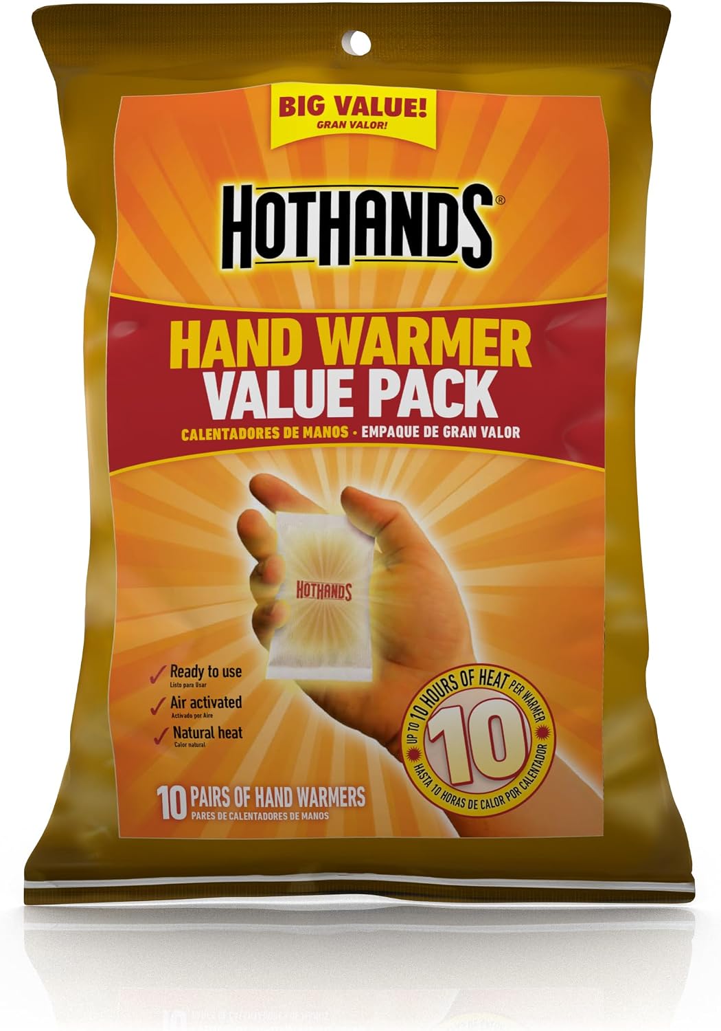 HotHands Hand Warmers – 10 Pair Value Pack