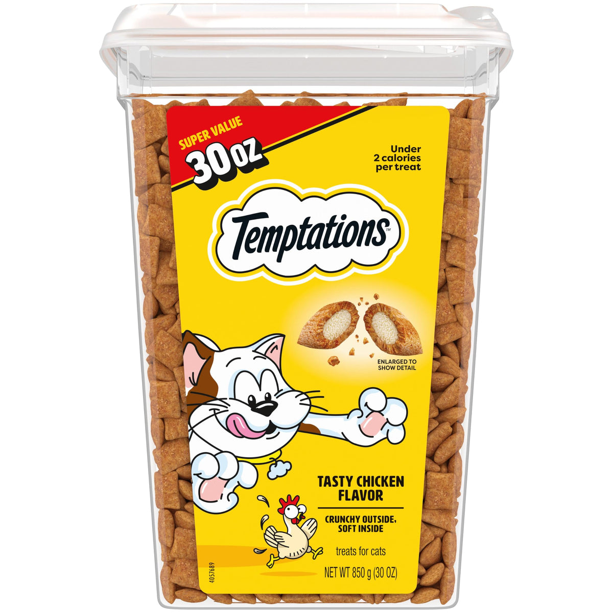 Temptations Classic Cat Treats – Tasty Chicken, 30 oz Tub