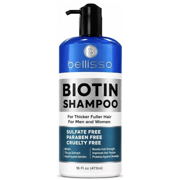 Bellisso Biotin Shampoo 16 fl oz bottle