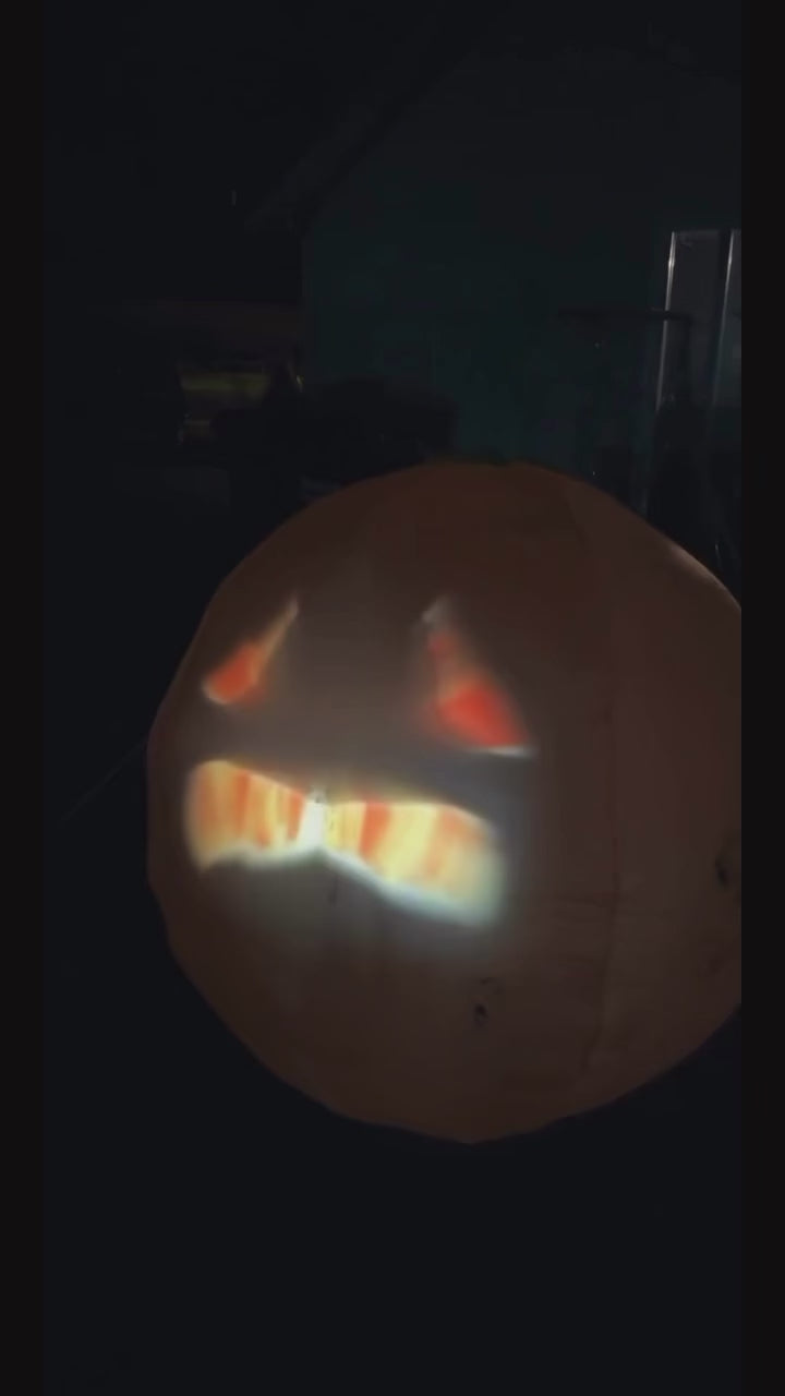 Inflatable Jabberin' Jack 5-Foot Talking Pumpkin