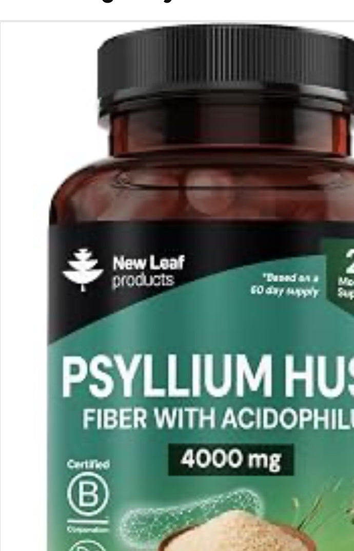New Leaf Psyllium Husk Fiber with Acidophilus