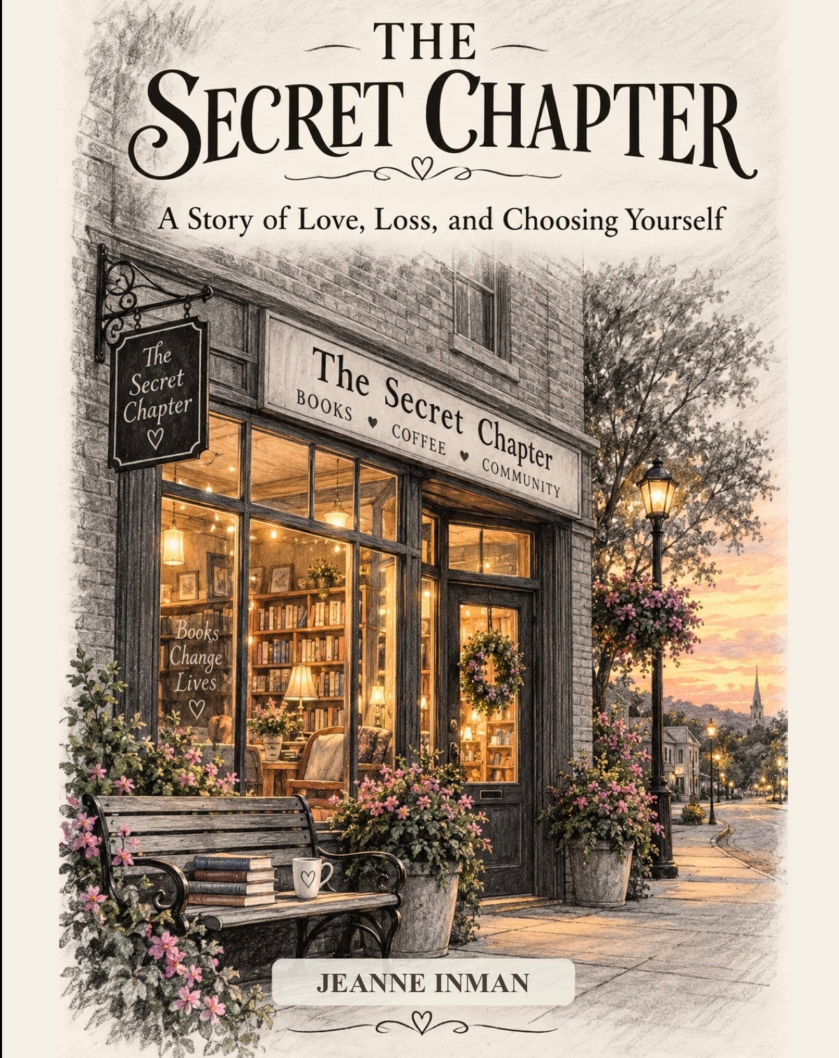 The Secret Chapter by Jeanne Inman book cover